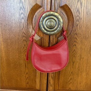 Reformation Mini Rosette Bag Red